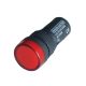 Tracon LJL16-RD LED-es jelzőlámpa, piros 48V AC/DC, d=16mm