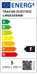 Tracon LMGS455NW, Gömb burájú LED fényforrás SAMSUNG chippel 230V,50Hz,5W,4000K,E14,400 lm,180°,G45,SAMSUNG chip,