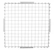 Tracon LP6060R Labdavédő rács LP…6060 LED panelekhez LP…6060, 650X650X80mm