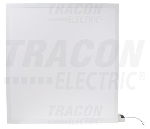 Tracon LPB606040NW, LED panel, háttérvilágítású, mély 230VAC, 50Hz, 40W, 3600lm, 4000K, IP40, 595×595×30mm, 