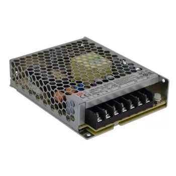   Tracon LRS-100-12, Fém házas LED meghajtó szalagokhoz, szabályozható DC kimenet 85-264 VAC / 12 VDC; 100 W; 0-8,5 A