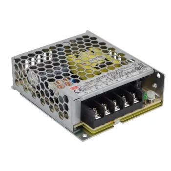   Tracon LRS-50-12, Fém házas LED meghajtó szalagokhoz, szabályozható DC kimenet 85-264 VAC / 12 VDC; 50 W; 0-4,2 A