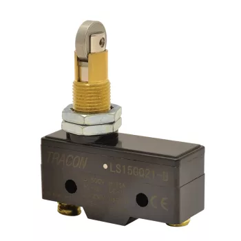   Tracon LS15GQ21-B Helyzetkapcsoló, görgős 1×CO, 2A/230V AC, 90°, IP00
