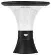 Tracon LSDP10W Napelemes LED állólámpa mozgásérzékelővel, fekete, 10 W, 1000 lm, 22 cm, IP65