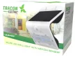 Tracon LSLBW3W napelemes LED fali lámpa mozgásérzékelővel, fehér, 3,2 W, 400 lm, IP65