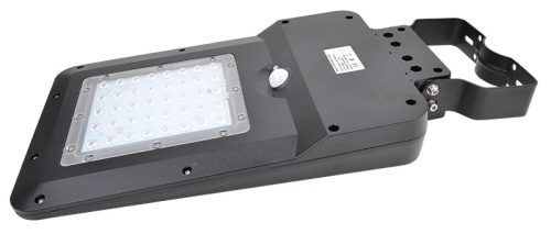 Tracon LSLS15W, Napelemes LED utcai világítótest mozgásérzékelővel 15 W, 4000 K, 1600 lm, IP65, 7,4 V, 5,4 Ah