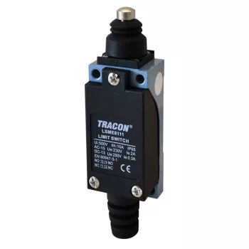  Tracon LSME8111 Helyzetkapcsoló, kúpos-ütközős 1×NO+1×NC, 5A/250V AC, IP65