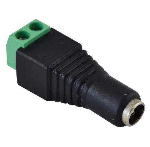 Tracon LSZJF55, Jack/csavaros csatlakozó hüvely LED szerelésekhez 5,5 mm