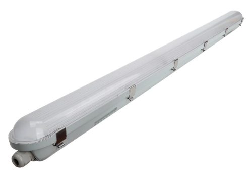 Tracon LVH1218, 18W, por- és páramentes kültéri LED ipari lámpatest, IP65-ös védelemmel, IK08, 230 VAC, 18 W, 2700 lm, 4000 K, IP65, IK08