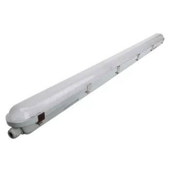   Tracon LVH1236M, 36W, mozgásérzékelős, por- és páramentes kültéri LED ipari lámpatest, IP65-ös védelemmel, IK08, 230 VAC, 36 W, 5400 lm, 4000 K, 1-8m,10s-12m, IP65, IK08