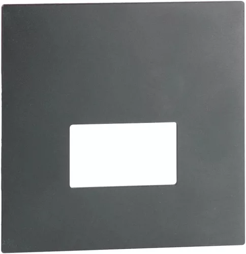 Tracon LVS03A Mágneses előlap LVS03 süllyesztett világítótesthez, antracit 86,5x86,5x2mm