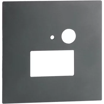   Tracon LVS03MA Mágneses előlap LVS03M süllyesztett világítótesthez,antracit 86,5x86,5x2mm