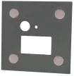 Tracon LVS03MA Mágneses előlap LVS03M süllyesztett világítótesthez,antracit 86,5x86,5x2mm