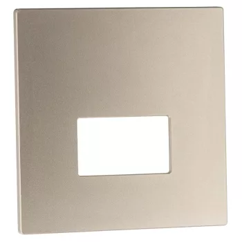   Tracon LVS03S Mágneses előlap LVS03 süllyesztett világítótesthez, ezüst 86,5x86,5x2mm