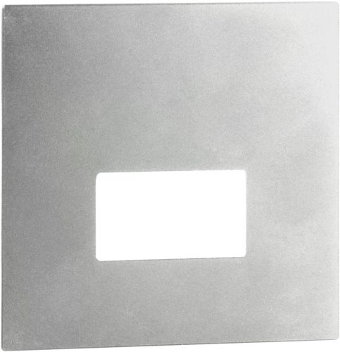Tracon LVS03S Mágneses előlap LVS03 süllyesztett világítótesthez, ezüst 86,5x86,5x2mm