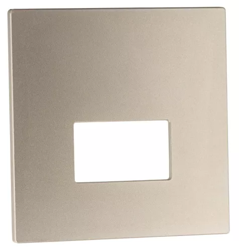 Tracon LVS03S Mágneses előlap LVS03 süllyesztett világítótesthez, ezüst 86,5x86,5x2mm