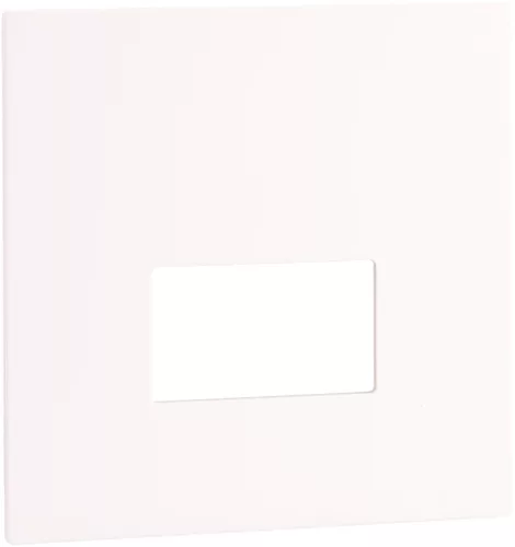 Tracon LVS03W Mágneses előlap LVS03 süllyesztett világítótesthez, fehér 86,5x86,5x2mm
