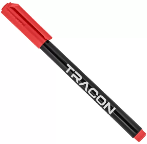 Tracon MARKOMR OHP jelölőfilc, M, piros 1-1,5mm