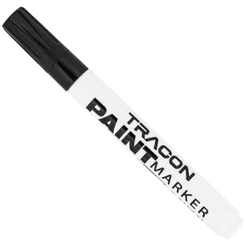 Tracon MARKPBBL Lakkmarker, B, fekete 2-4mm