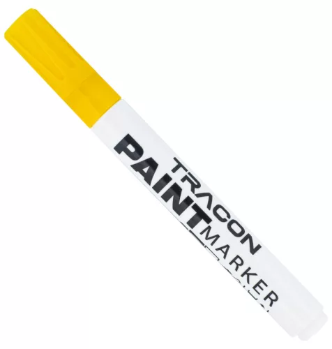 Tracon MARKPBY Lakkmarker, B, sárga 2-4mm