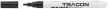 Tracon MARKPMBL Lakkmarker, M, fekete 1-2mm