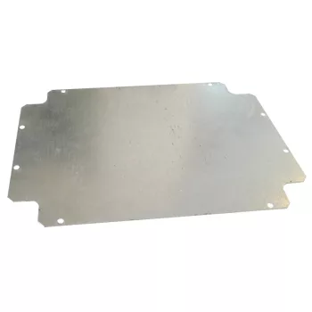 Tracon MD-SZL3 galvanizált szerelőlap, 290×210 mm
