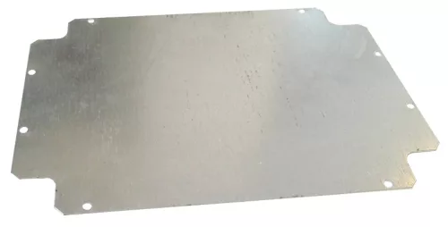 Tracon MD-SZL3 galvanizált szerelőlap, 290×210 mm