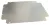 Tracon MD-SZL3 galvanizált szerelőlap, 290×210 mm
