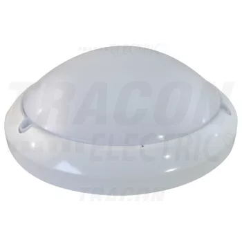   Tracon MF04, Műanyag védett beltéri fali LED lámpatest 230VAC,16 W,96×SMD,IP54,4500K, ,1285lm