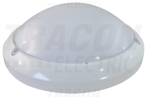 Tracon MF04, Műanyag védett beltéri fali LED lámpatest 230VAC,16 W,96×SMD,IP54,4500K, ,1285lm