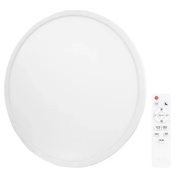   Tracon MFCRGB36W Kerek mennyezeti lámpa, távirányítóval, RGB-vel 230V, 50Hz, 36W, 2500lm, 3000-6000K + RGB, EEI=G