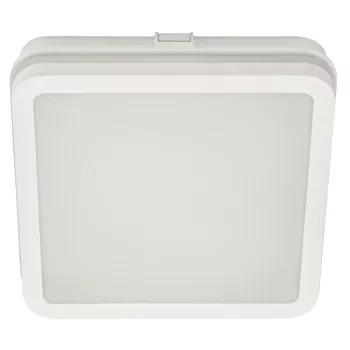 Tracon MFKN18CCT négyzet LED mennyezeti lámpa, fehér, 18W 1850lm, 3000/4000/6500K CCT, IP65, 220×220mm