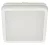 Tracon MFKN18CCT négyzet LED mennyezeti lámpa, fehér, 18W 1850lm, 3000/4000/6500K CCT, IP65, 220×220mm
