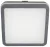 Tracon MFKNA18CCT négyzet LED mennyezeti lámpa, antracit, 18W 1850lm, 3000/4000/6500K CCT, IP65, 220×220mm