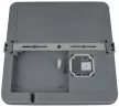 Tracon MFKNA24CCT négyzet LED mennyezeti lámpa, antracit, 24W 2500lm, 3000/4000/6500K CCT, IP65, 290×290mm