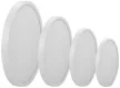 Tracon MFL18CCT LED mennyezeti lámpa színhőállító kapcsolóval, 230V, 18W, 1800 lm, 3000K/4000K/6000K, D=230mm, EEI=F