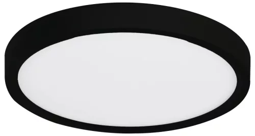 Tracon MFLB32CCT LED mennyezeti lámpa színhőállító kapcsolóval, fekete, 32W, 3200 lm, 3000K/4000K/6000K, D=400mm