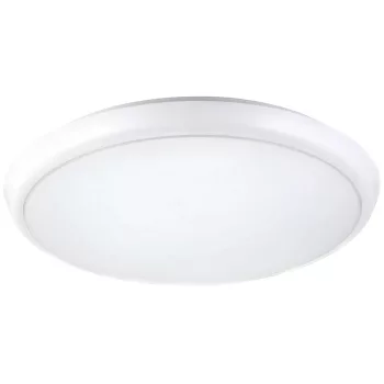   Tracon MFM07 Mozgásérzékelős kerek fali lámpatest, fehér 230VAC, 22W, 180°, 2-15m, 10s-12m, 4500K , IP65,2400lm,EEI=F