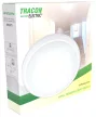 Tracon MFM12NW Mozgásérzékelős fali lámpatest, kerek forma 230 VAC, 12W, 850lm, 4500K, 10s-10m, 5-2000lx, 9m, EEI=F