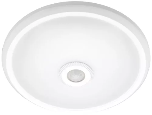 Tracon MFMI16W Mozgásérzékelős kerek fali lámpatest, fehér 230 VAC, 16 W, 360°, 6 m, 10 s-3 min, 1100 lm, EEI=G