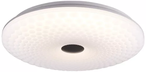 Tracon MFTR30W LED mennyezeti lámpa, kerek pettyes, fehér, távirányítós, 230 VAC, 30W, 1800lm, 3000/4000/6500K, D=400mm
