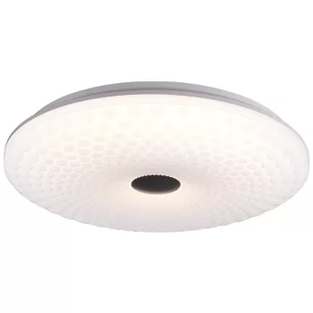 Tracon MFTR45W LED mennyezeti lámpa, kerek pettyes, fehér, távirányítós, 230 VAC, 45W, 2700lm, 3000/4000/6500K, D=500mm