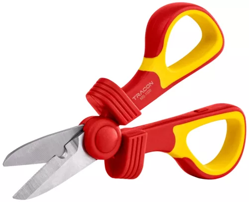 Tracon MS-1000 Kábelvágó olló, 1000V-ra szigetelt AC 1000V, 6 mm2