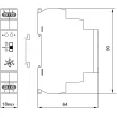 Tracon NARS Lépcsőházi időkapcsoló AC 230V, 0,5-20min, 16A/AC1, 250VAC/24VDC