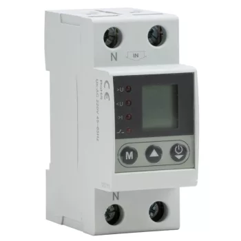 Tracon NARVCD2P32 automatikus visszakapcsolású feszültség- és túláramvédelmi relé 2P 32 A