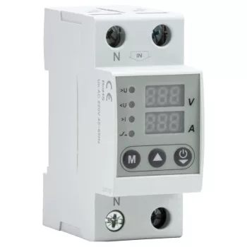 Tracon NARVCD2P80 automatikus visszakapcsolású feszültség- és túláramvédelmi relé 2P 80 A
