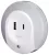 Tracon NLUSBC Éjszakai fény USB-C porttal 230VAC, 50Hz, 0,4W, 15lm, CDS, 1xUSB, 1xUSB-C