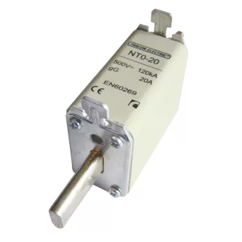 Tracon NT0-80, Késes biztosító 500V AC, 80A, 0, 120kA, gG