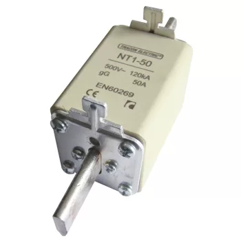   Tracon NTM1-125, Késes biztosító 500V AC, 125A, 1, 120kA, aM