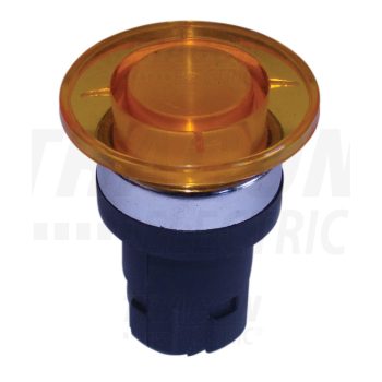   Tracon NYG2-F12 Gombafejű vészgomb fej-egység, sárga-átlátszó